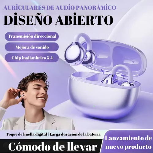 SHEN Auriculares Bluetooth Con Clip de Oreja